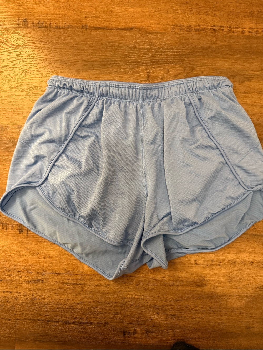 Lululemon** never worn***Women’s Light Blue Athletic Shorts
